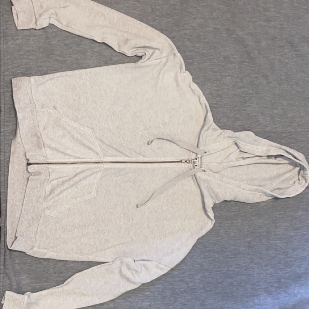 Zip up sweatshirt